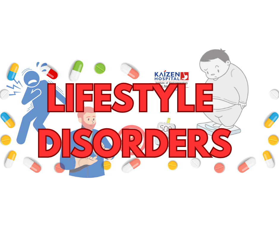 Lifestyle disorders – A Non-communicable diseases.