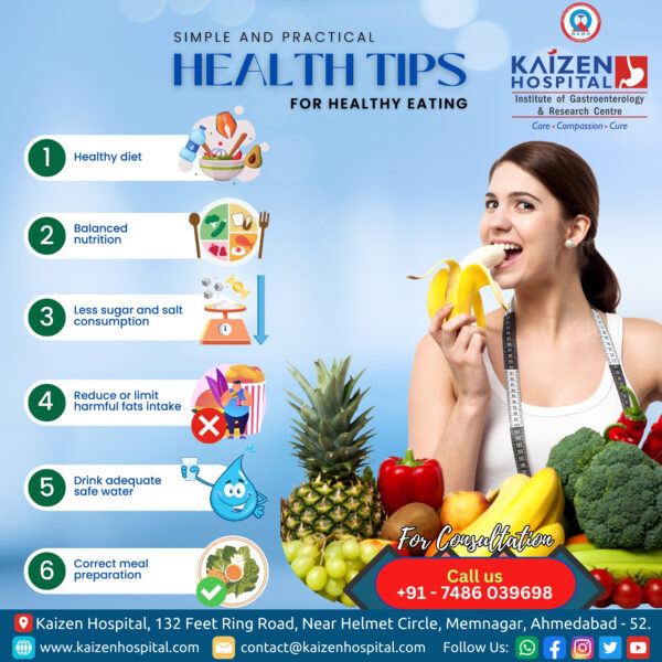Health Tips Infographic