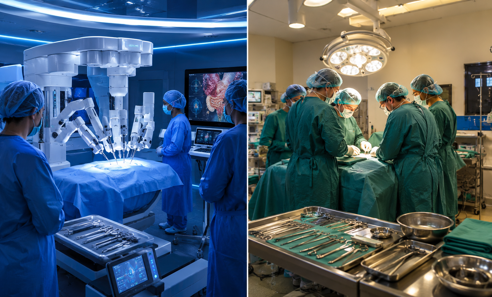 Robotic Hernia Surgery vs Open Surgery