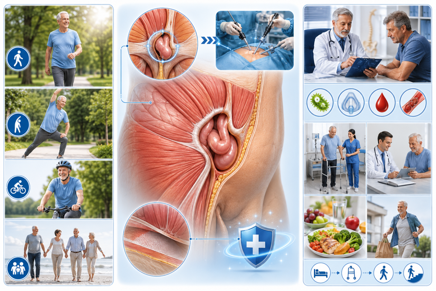 Hernia Surgery for Senior Citizens: Risks, Benefits and Recovery