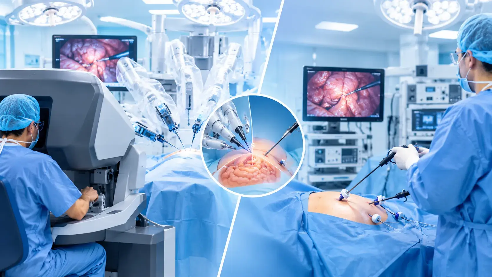 Robotic Surgery Vs. Laparoscopic Surgery: Differences, Benefits And Suitability