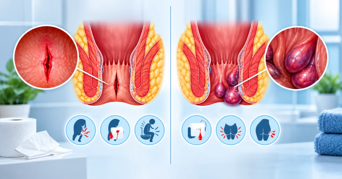 Anal Fissure Vs. Piles: How To Tell The Difference?